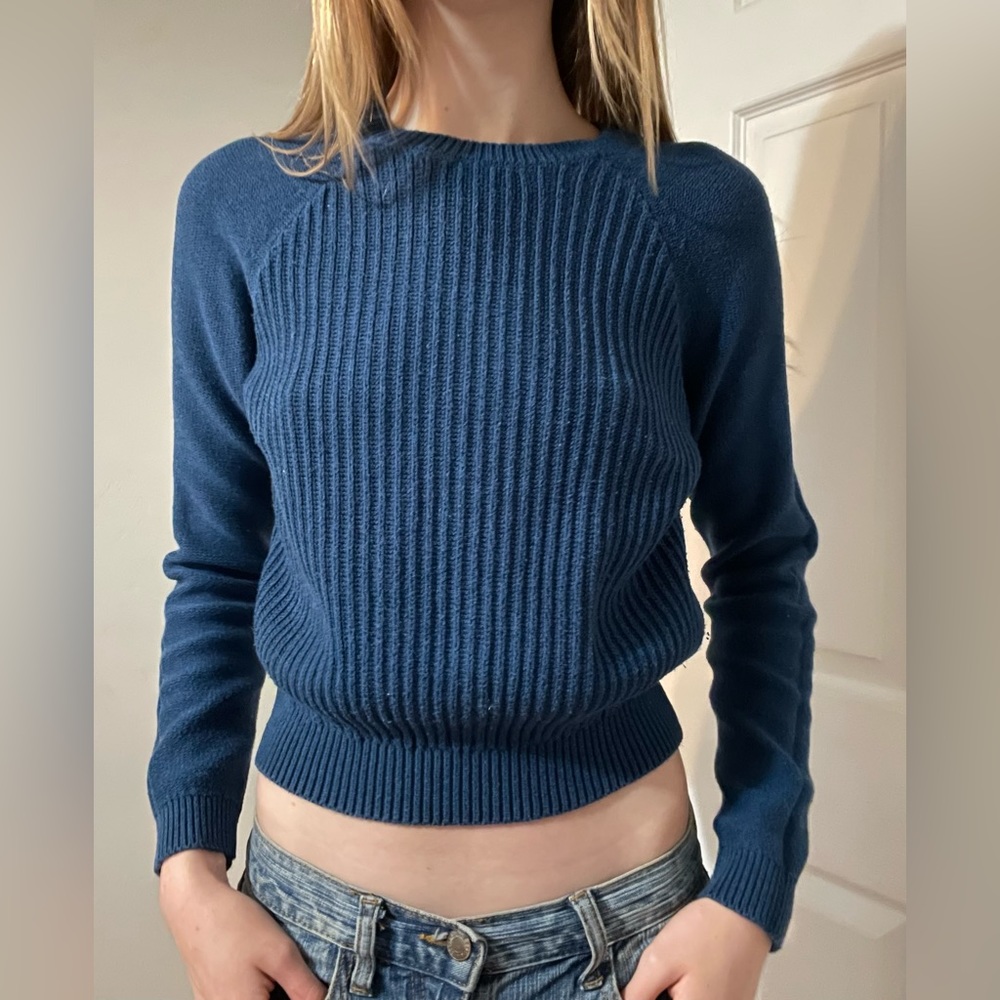 Blue sweater